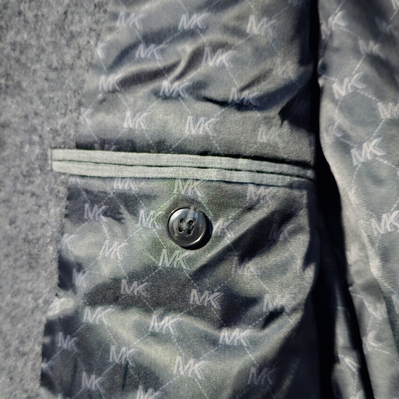 Michael Kors Charcoal Men's Wool Cashmere Luxury Classic Fit Sport Coat size 40R - Picture 5 of 6